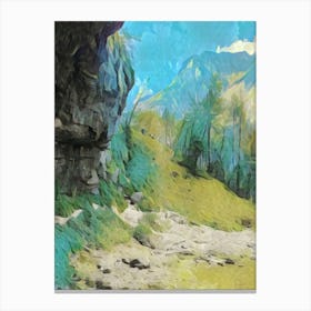 Mountain Landscape Canvas Print