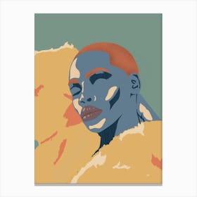Queer Yellow Canvas Print
