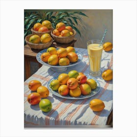 Mangoes Canvas Print