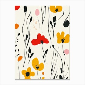 Poppies 102 Canvas Print