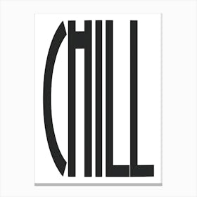 Chill Logo 1 Lienzo