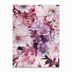 Beautiful Sakura Cherry Blossom 6 Canvas Print