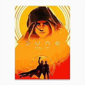 dune movie 15 Canvas Print