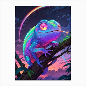 Rainbow Chamelon 3 Canvas Print