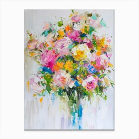 Bouquet Of Flowers 18 Canvas Print