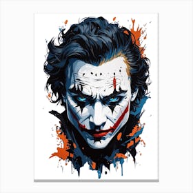 Joker Canvas Print