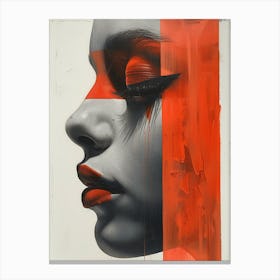 'The Face' 3 Canvas Print