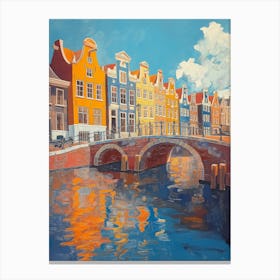 Amsterdam Canal 1 Canvas Print