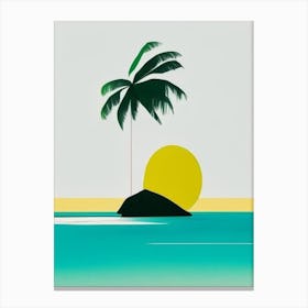 Grenadines Saint Vincent And The Grenadines Simplistic Tropical Destination Canvas Print