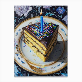 Birthday Cake 7 Canvas Print