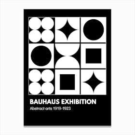 Bauhaus Exhibition Abstract 1923 Canvas Print