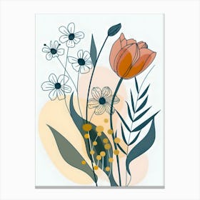 Floral Bouquet 3 Canvas Print