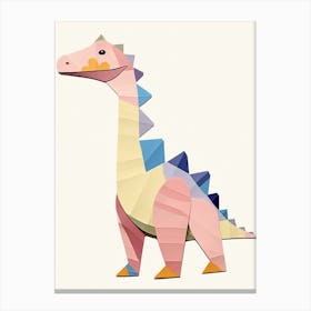 Nursery Dinosaur Art Kritosaurus 1 Canvas Print