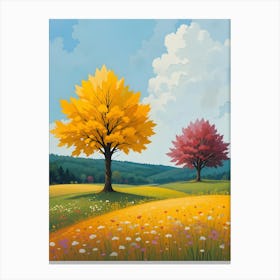 Autumn Trees 3 Canvas Print