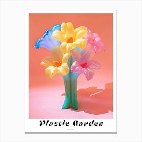 Dreamy Inflatable Flowers Poster Daffodil 2 Canvas Print