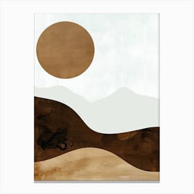 Bremen Vision - Minimalist Bauhaus Canvas Print