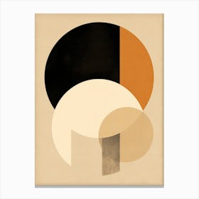 Beige Bauhaus Ternitz Tranquility Canvas Print