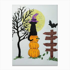 Happy Halloween Canvas Print