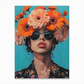 Flower Girl Canvas Print