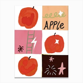 Be Apple Canvas Print