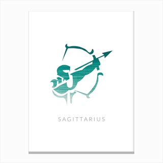 Sagittarius Zodiac Canvas Print