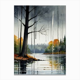 Rainy Day Canvas Print