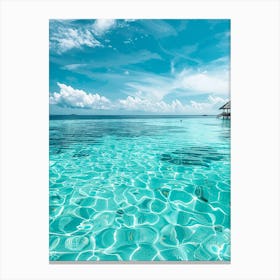 Azure Water 1 Canvas Print