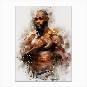 Deontay Wilder Canvas Print