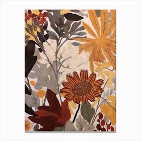 Fall Botanicals Queen Annes Lace 4 Canvas Print