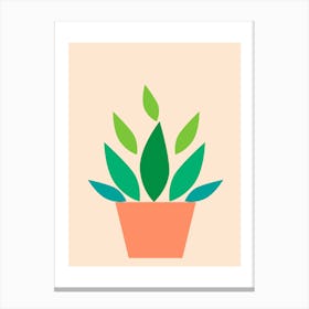 Potted Plant 10 Canvas Print