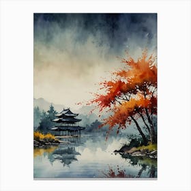 Asian Landscape Painting 38 Canvas Print