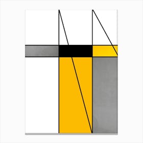 Mondrian Variation A Canvas Print