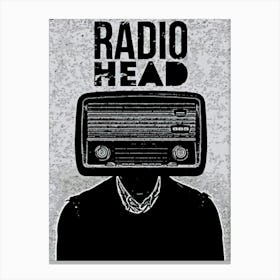 Radio Head 1 Canvas Print