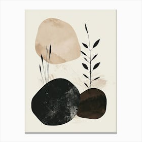 Malm Stone Park Bauhaus Minimalist Canvas Print