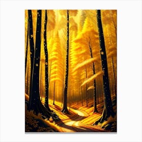 Autumn Forest 89 Canvas Print