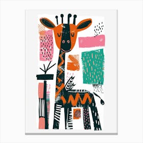 Giraffe Canvas Print 6 Canvas Print