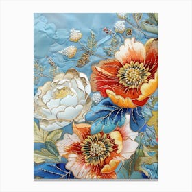 Chinese Embroidery 20 Canvas Print