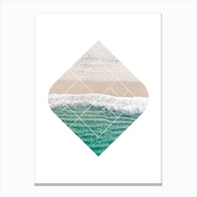 Sand And Sea Canvas Print