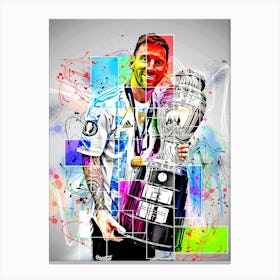 Lionel Messi 10 Canvas Print