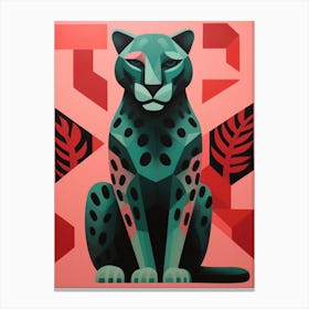 Leopard 12 Canvas Print