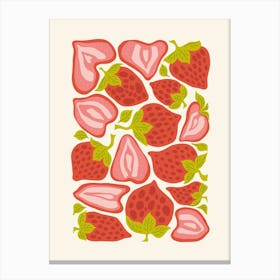 Strawberries Matisse Style Kitchen Toile