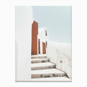 Terracotta 2, Santorini Canvas Print