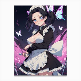 Demon Slayer Aoi Kanzaki (37) 1 Canvas Print