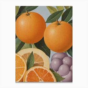 Oranges no1 Canvas Print