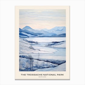 Loch Lomond And The Trossachs National Park Scotland 2 Poster Canvas Print