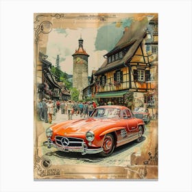 Classic Cars 5 Canvas Print