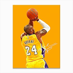 Kobe Bryant (1) Canvas Print