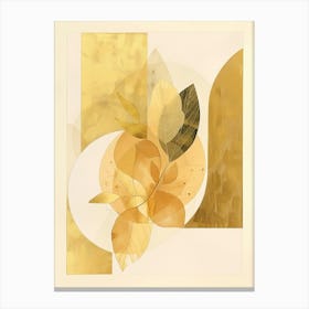 Golden Leaves 65 Canvas Print