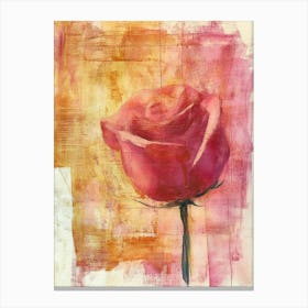 Rose Painting Canvas Print