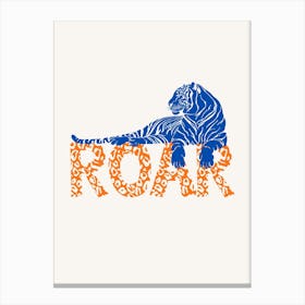 Roar 1 Canvas Print